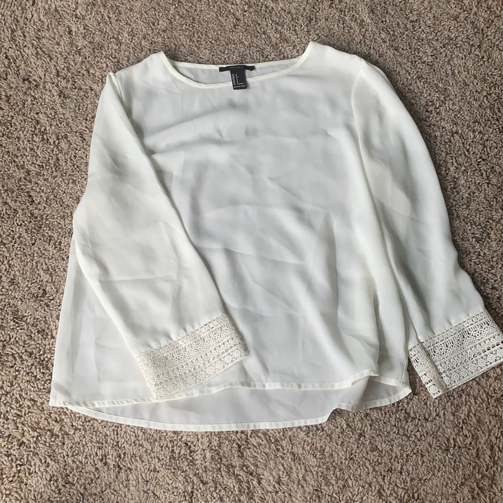 Sheer dress top